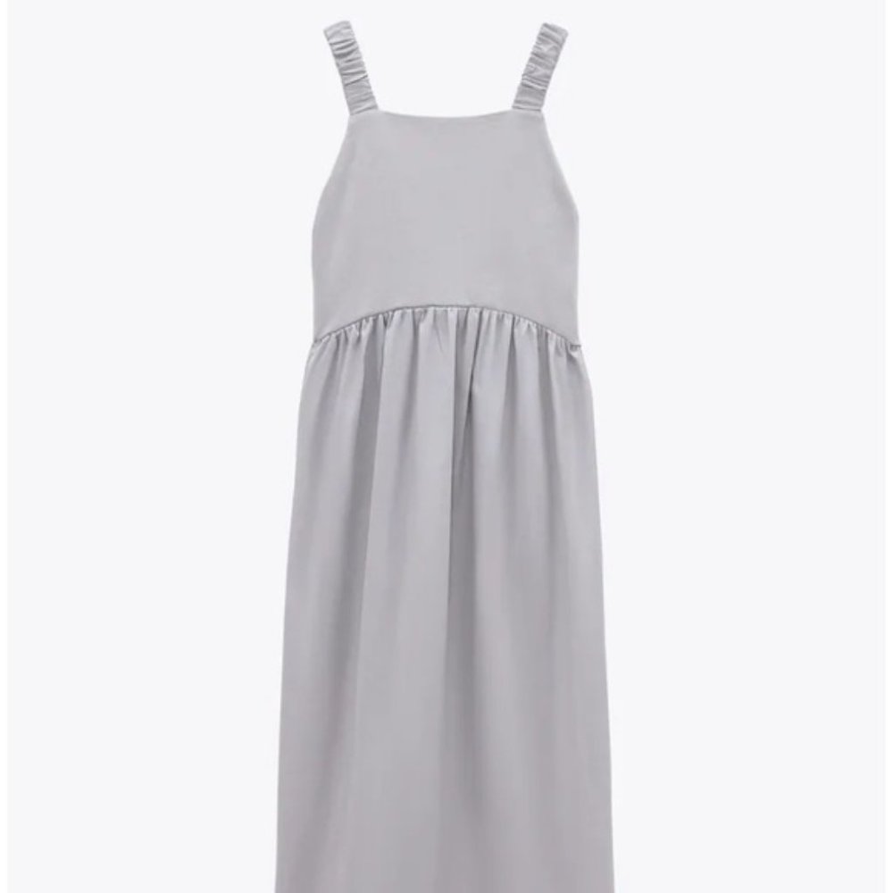 Zara  Long Matching Dress TRF Size S, NEW WITH TAG